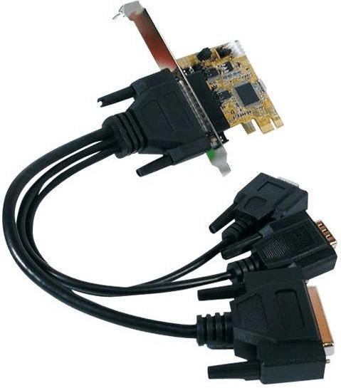 Exsys PCIe Seriell Parallel (EX-44343)