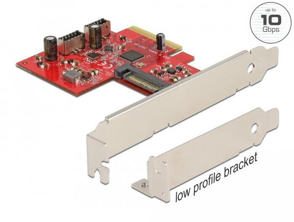 DeLock PCIe > 2x USB 3.2 Gen2 (90058)