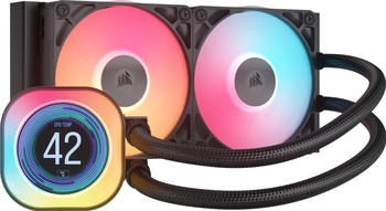 Corsair iCUE LINK TITAN 240 RX LCD schwarz