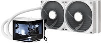 TRYX PANORAMA Komplett-Wasserk&uuml;hlung - 280 mm wei&szlig; - AMD Sockel AM4 (Ryzen) - AMD