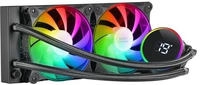 Mars Gaming KIT WATERCOOLING AIO MARS GAMING ML-LCD RGB - 240MM (NOIR)
