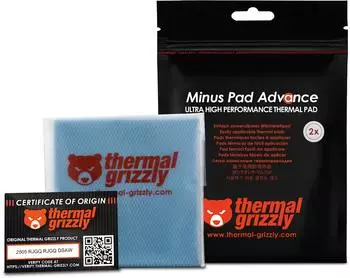 Thermal Grizzly Minus Pad Advance 100x100x1,0 mm 2 Pack