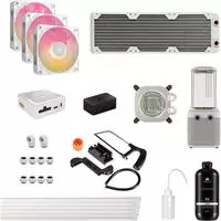 Corsair Hydro X Series iCUE LINK XH505i RGB Custom Cooling Kit - White