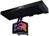 Lian Li HydroShift II OLED Curved 360 Fanless AiO-Wasserk&uuml;hlung, 360 mm,