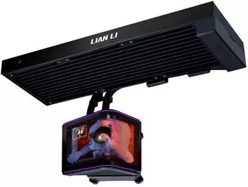 Lian Li HydroShift II OLED Curved 360Fanless Black