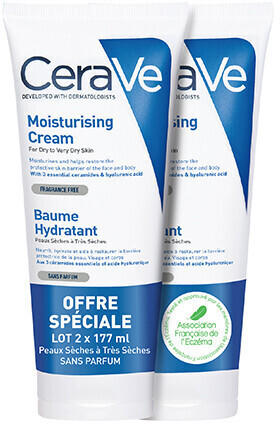 CeraVe Moisturising Cream (2X177ml)