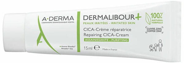 A-Derma Dermalibour+ Cica Reparierende Creme (15ml)
