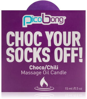 PicoBong Massage Oil Candle Choco & Chilli (15ml)