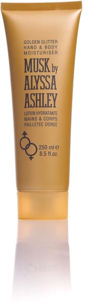Alyssa Ashley Musk Glittering Hand & Body Lotion (250 ml)