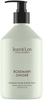 Jean & Len Heavenly Hand- & Body Balm Rosemary & Ginger 500 ml
