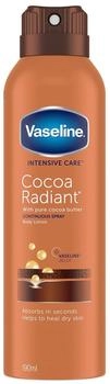 Vaseline Intensive Care Cocoa Radiant Spray Moisturiser with jelly for very dry skin 190 ml