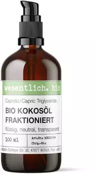wesentlich. Bio Kokosöl fraktioniert 100 ml