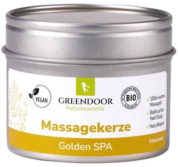 Greendoor Massagekerze Golden Spa 100 ml