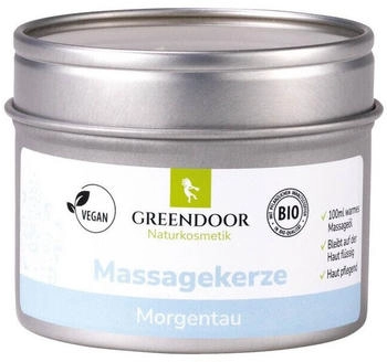 Greendoor Massagekerze Morgentau 100 ml