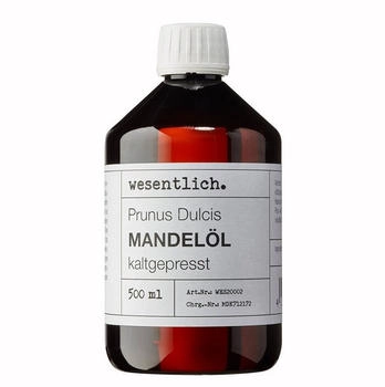 wesentlich. Mandelöl kaltgepresst 500 ml