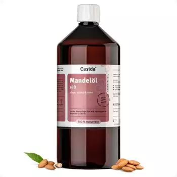 Casida Mandelöl süß naturrein 1000 ml