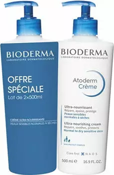 Bioderma Atoderm Cream Ultra (2x500 ml set)