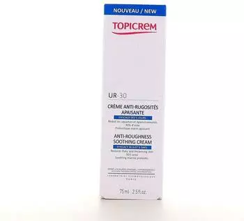 Topicrem UR-30 Anti-Roughness Soothing Cream crema lenitiva per le callosità 75 ml