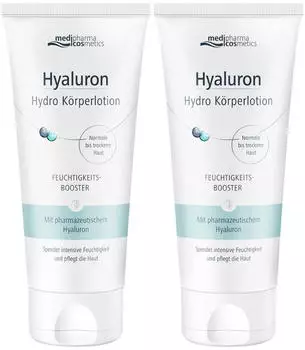 Medipharma Hyaluron Hydro K&ouml;rperlotion 2x200ml