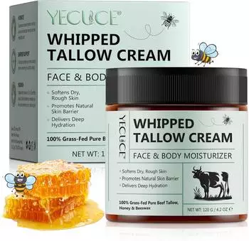 P-Beauty Cosmetic Accessories Whipped Beef Tallow Hautpflegecreme 120g
