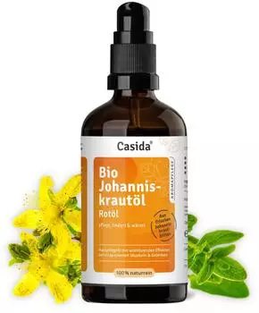 Casida Johanniskraut Öl Rotöl 100ml
