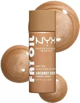 NYX Professional Makeup Fat Oil Coconut Cutie Body Oil 20 ml