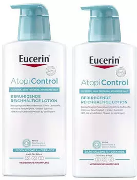 Eucerin AtopiControl Lotion (2x400ml)