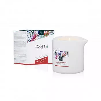 Exotiq Massagekerze Vanille Amber 60 g