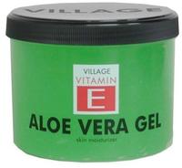 Village Cosmetics Bodycreme Aloe Vera Gel mit Vitamin E 500 ml