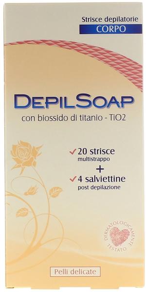 Depilsoap Depilatory Stripes for Sensitive Skin (20 pieces)
