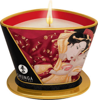 Shunga Massage Candle Sparkling Strawberry Wine (170g)