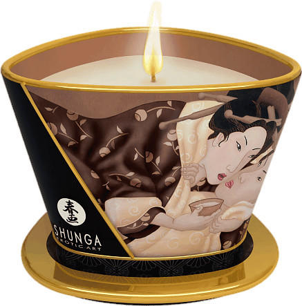 Shunga Massage Candle Intoxicating Chocolate (170g)
