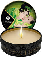 Shunga Erotic Art - "Mini CaresstGr&uuml;ner Tee-Massagekerze 30 ml