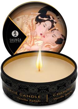 Shunga Mini Massage Candle Vanilla Fetish (30g)