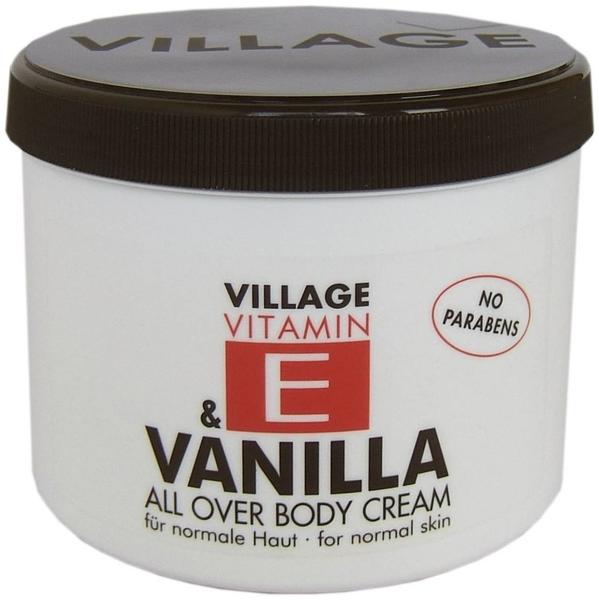 Village Vitamin E Bodycream Vanilla (500ml)
