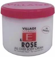 Bodycream Vitamin E Rose 500 ml