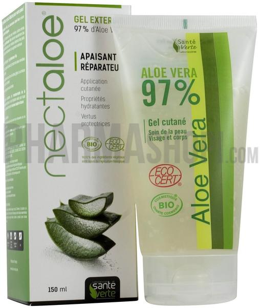 Santé verte Aloe Vera Organic Gel 97% (150 ml)