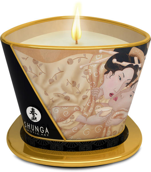 Shunga Massage Candle Vanilla Fetish (170g)