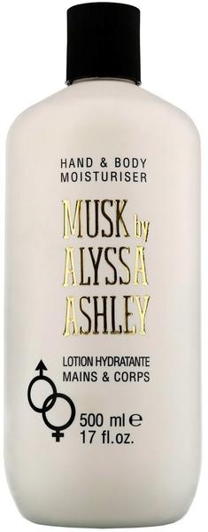 Alyssa Ashley Musk Hand & Body Lotion Pumpspender (500ml)