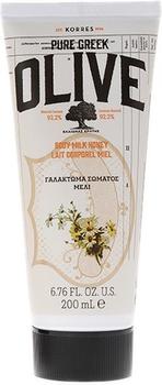 Korres Pure Greek Olive Body Milk Honey (200ml)