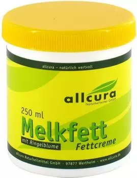 Allcura Melkfett Creme mit Ringelblumen ohne Vaseline (250ml)