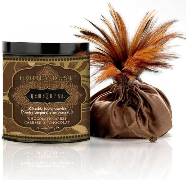 Kama Sutra Honey Dust Kissable Body Powder Chocolate Caress (226g)