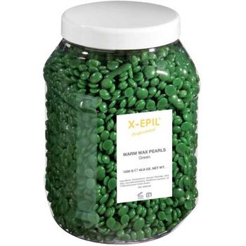 X-Epil Warmwachs grüne Perlen (1200g)