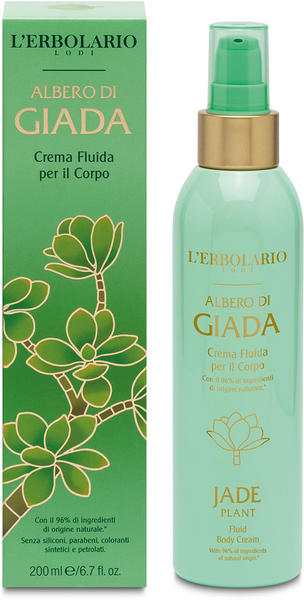 L'Erbolario Fluid Body Cream Jade Plant (200ml)