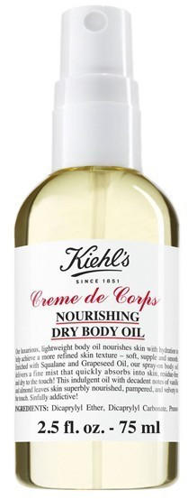 Kiehl’s Creme de Corps Nourishing Body Oil Körperöl (175ml)