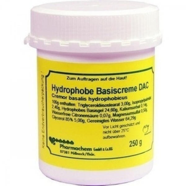 Pharmachem Hydrophobe Basiscreme DAC (250g)