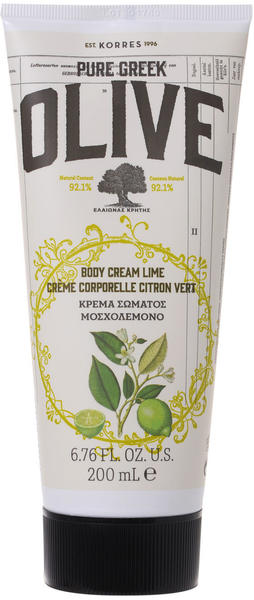 Korres Olive & Lime Body Cream (200ml)