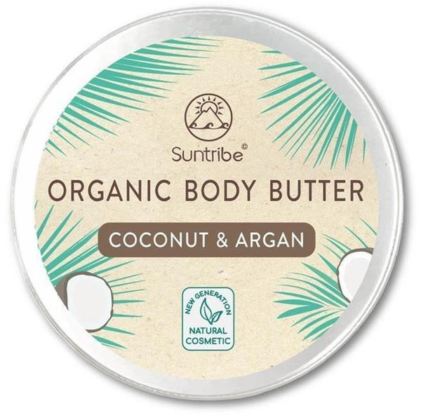 Suntribe Coconut & Argan Organic Body Butter (150ml)