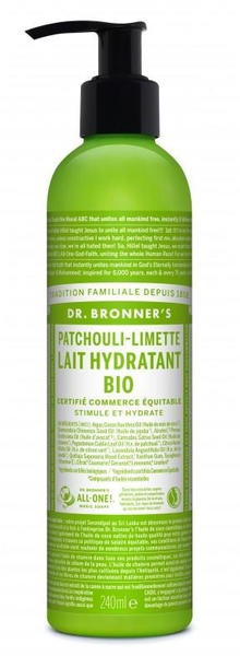 Dr. Bronner's Patchouli & Lime Organic Hand & Body Lotion (240ml)