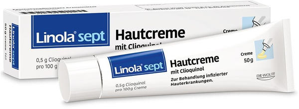 Dr. August Wolff sept Hautcreme mit Clioquinol (50g) Test TOP Angebote ab  4,17 € (März 2023)